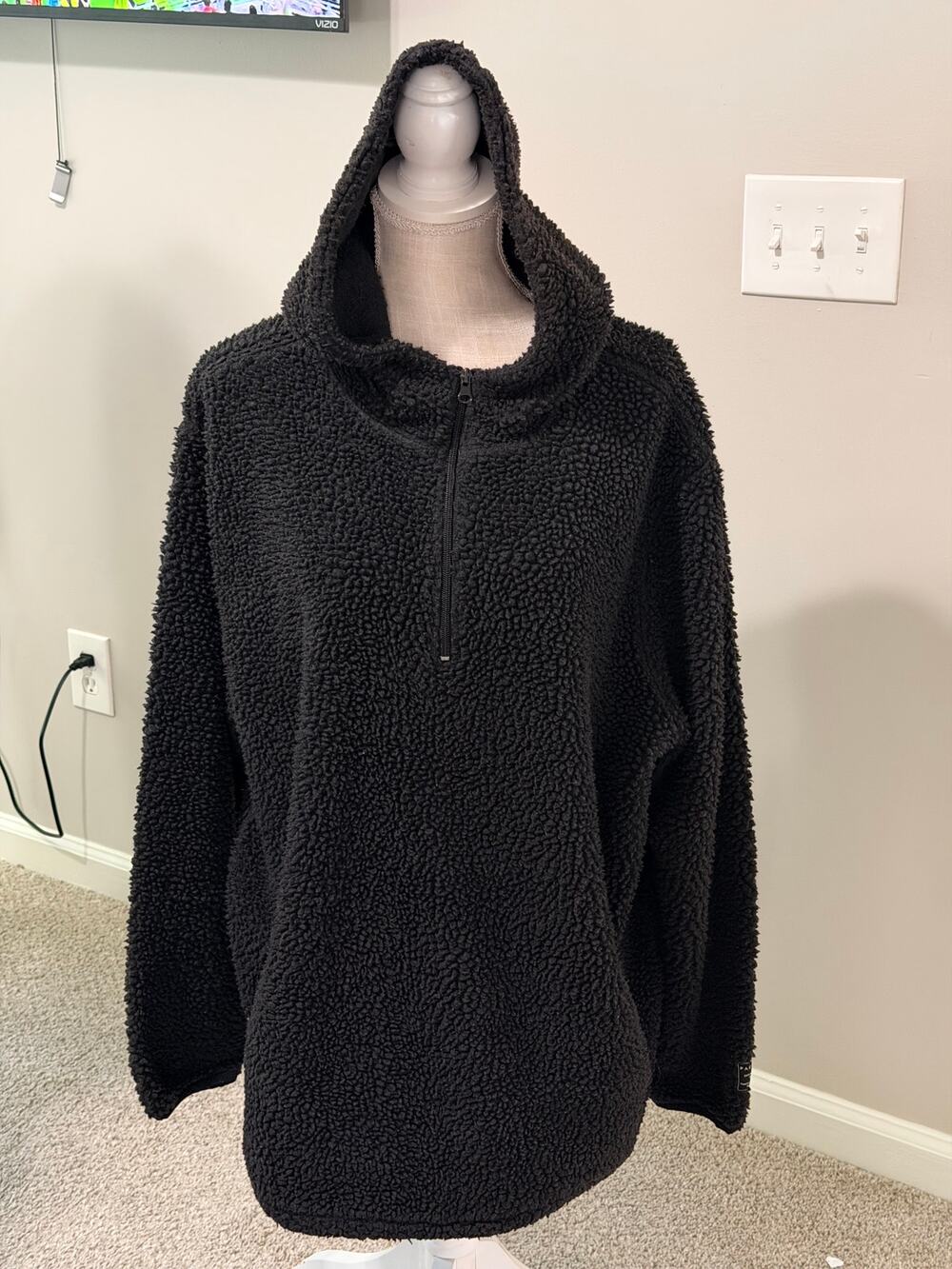 PacSun Sherpa Hoodie Men's Size XL